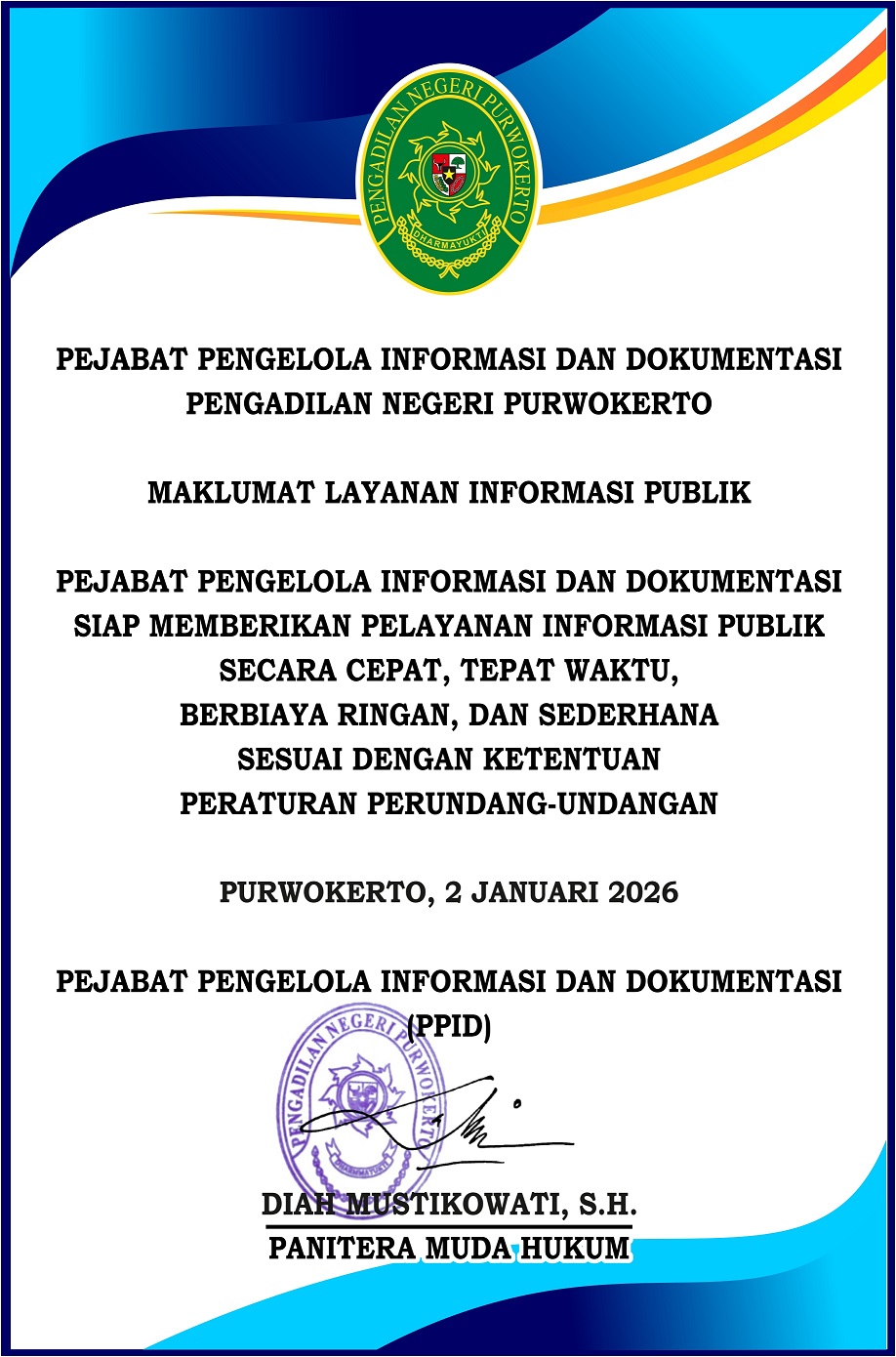 maklumat PPID 2026 